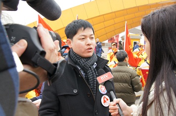 朱永晖律师接受北京电视台专访
